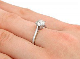 Antique Old Cut Diamond Solitaire Ring
