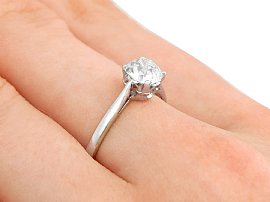 Antique Old Cut Diamond Solitaire Ring