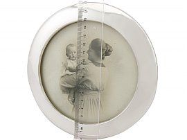 1920s Sterling Silver Photo Frame