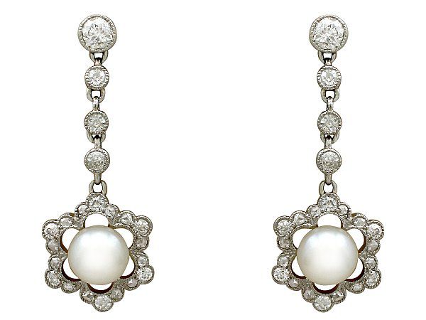 Top 82+ antique pearl drop earrings uk