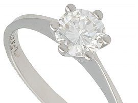 1970s Diamond Engagement Ring Vintage