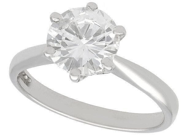D Colour Diamond Engagement Ring