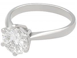 D Color Diamond Engagement Ring
