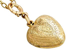 Antique Gold Victorian Locket