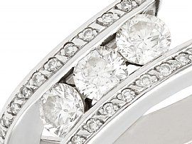 White Gold Diamond Ring for sale