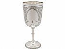 Sterling Silver Goblet - Antique Victorian (1895)