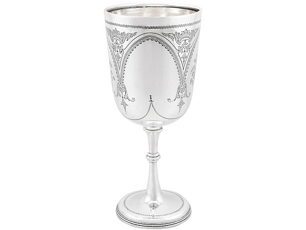 Victorian Silver Goblet