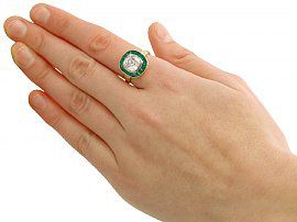 Victorian Emerald Ring