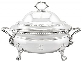 Sterling Silver Soup Tureen - Antique George III (1809)