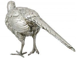 Silver Pheasant Ornament