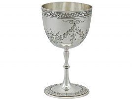 Sterling Silver Goblet - Antique Victorian (1867)