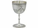 Sterling Silver Goblet - Antique Victorian (1867)