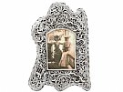 Sterling Silver Photograph Frame - Antique Victorian (1897)