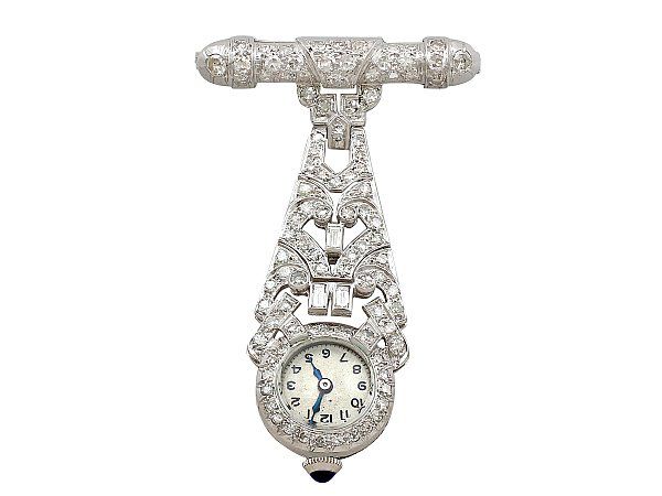 Vintage Diamond Fob Watch