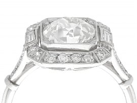 Diamond Platinum Engagement Ring 
