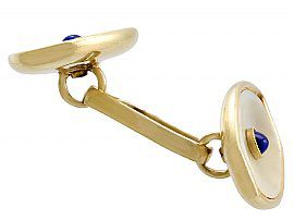 Mother of Pearl Cufflinks Antique
