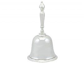 Victorian Sterling Silver Table Bell