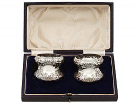 Sterling Silver Napkin Rings - Antique Edwardian (1905)