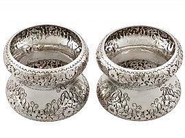 Edwardian Silver Napkin Rings