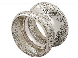 Edwardian Silver Napkin Rings