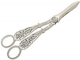 Sterling Silver Scissor and Spoon Set 