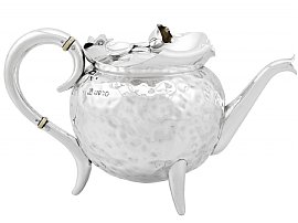 Sterling Silver Teapot - Antique Victorian (1885)