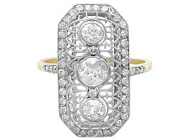 Antique multi diamond ring 1920s
