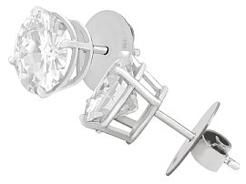 victorian earrings diamond studs