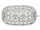 1.83ct Diamond and Platinum Brooch by Garrard - Antique Circa 1920