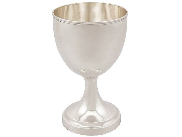 19th Century Silver Goblet for Sale