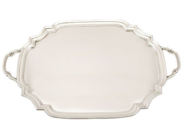 Sterling Silver Drinks Tray 