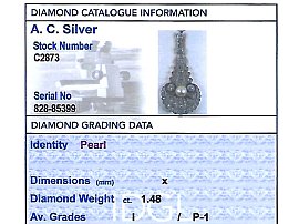 Pearl & Diamond Card 