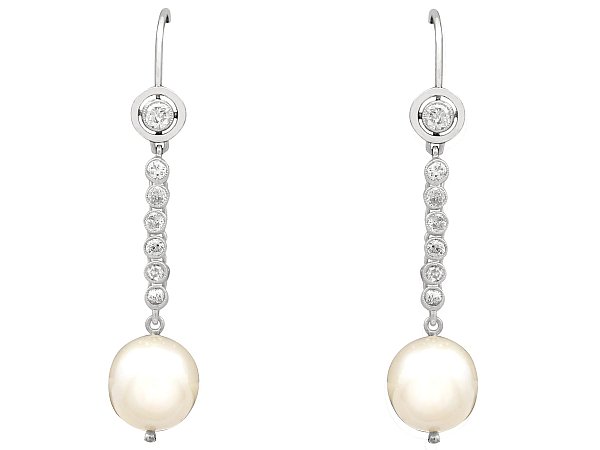 Pearl Drop Earrings for Sale