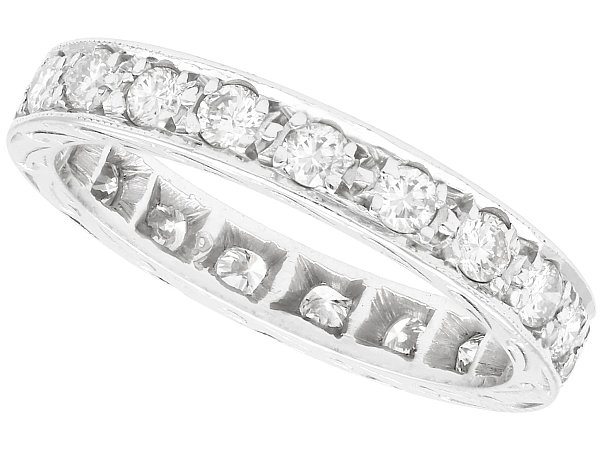1940s Diamond Full Eternity Ring
