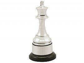 Sterling Silver Chess Ornament