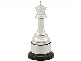 Sterling Silver Chess Ornament