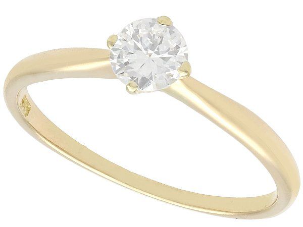 1940s Diamond Solitaire Ring 