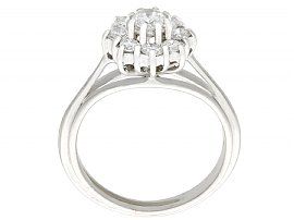 1960s Diamond Cluster Ring UK