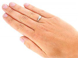 0.36 Round Brilliant Cut Engagement Ring