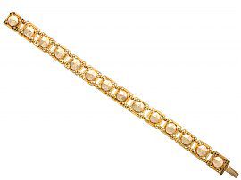 19th Century Yellow Gold Bracelet 