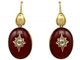 Victorian Garnet earrings