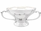 Sterling Silver Presentation Tyg Bowl - Art Nouveau - Antique Edwardian
