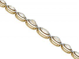 1920s Gold Diamond Antique Bracelet