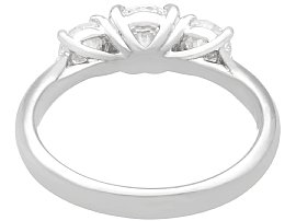 1.24 Carat Diamond Three-Stone Ring 