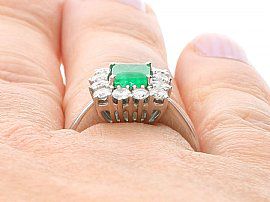 1970s Emerald Ring 