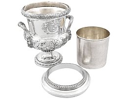 Antique Silver Wine Coolers