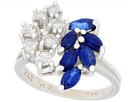 1960s Sapphire Ring