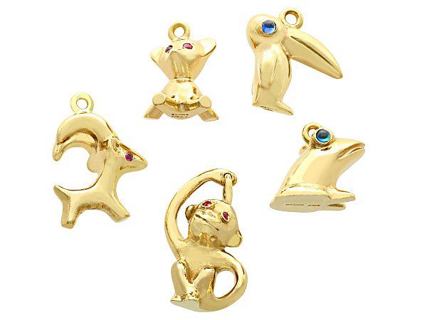 Gold Animal Charms for Sale | AC Silver