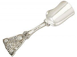 Scottish Sterling Silver Caddy Spoon - Antique George V (1926)
