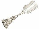 Scottish Sterling Silver Caddy Spoon - Antique George V (1926)